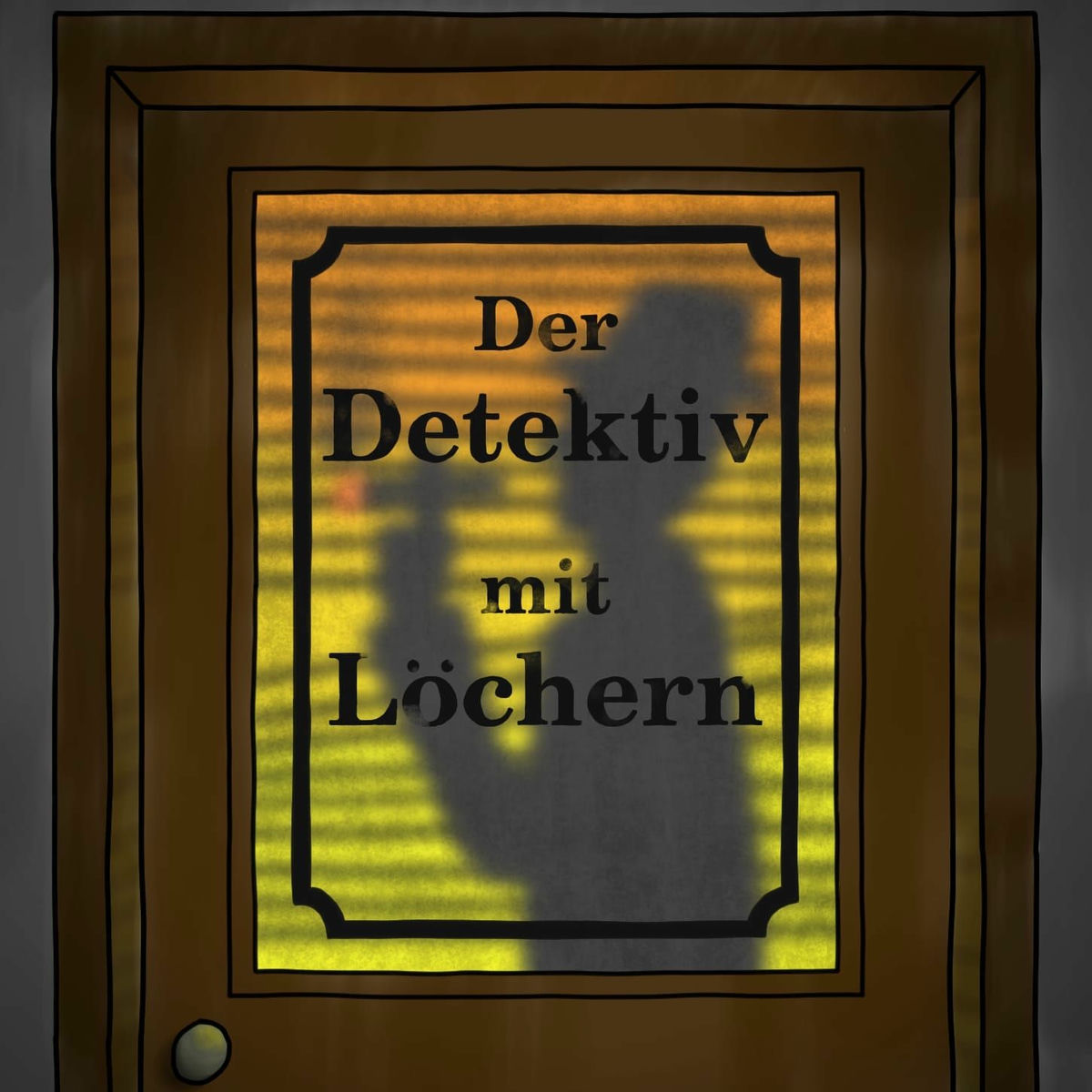 Show cover of Der Detektiv mit Löchern