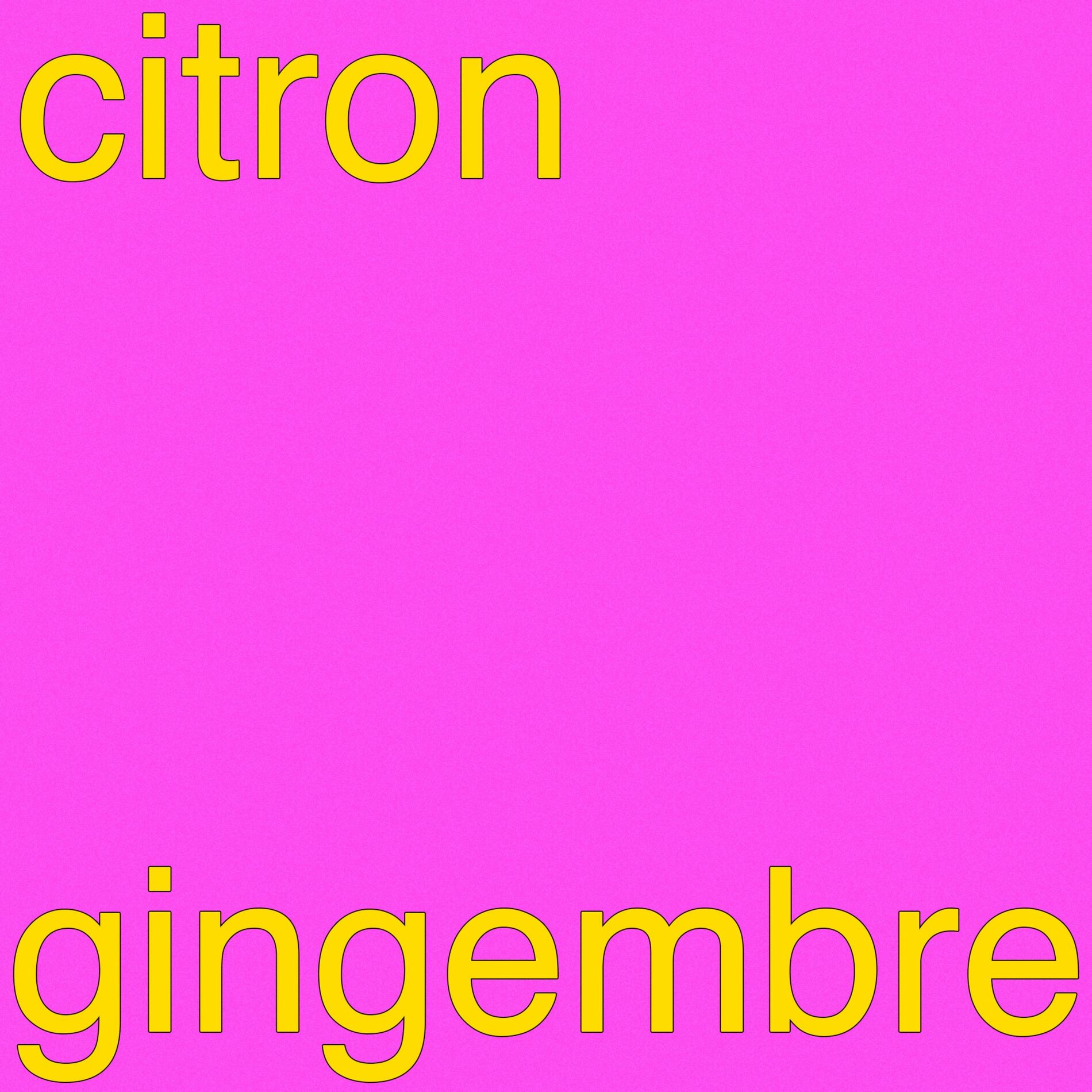 Show cover of Citron Gingembre