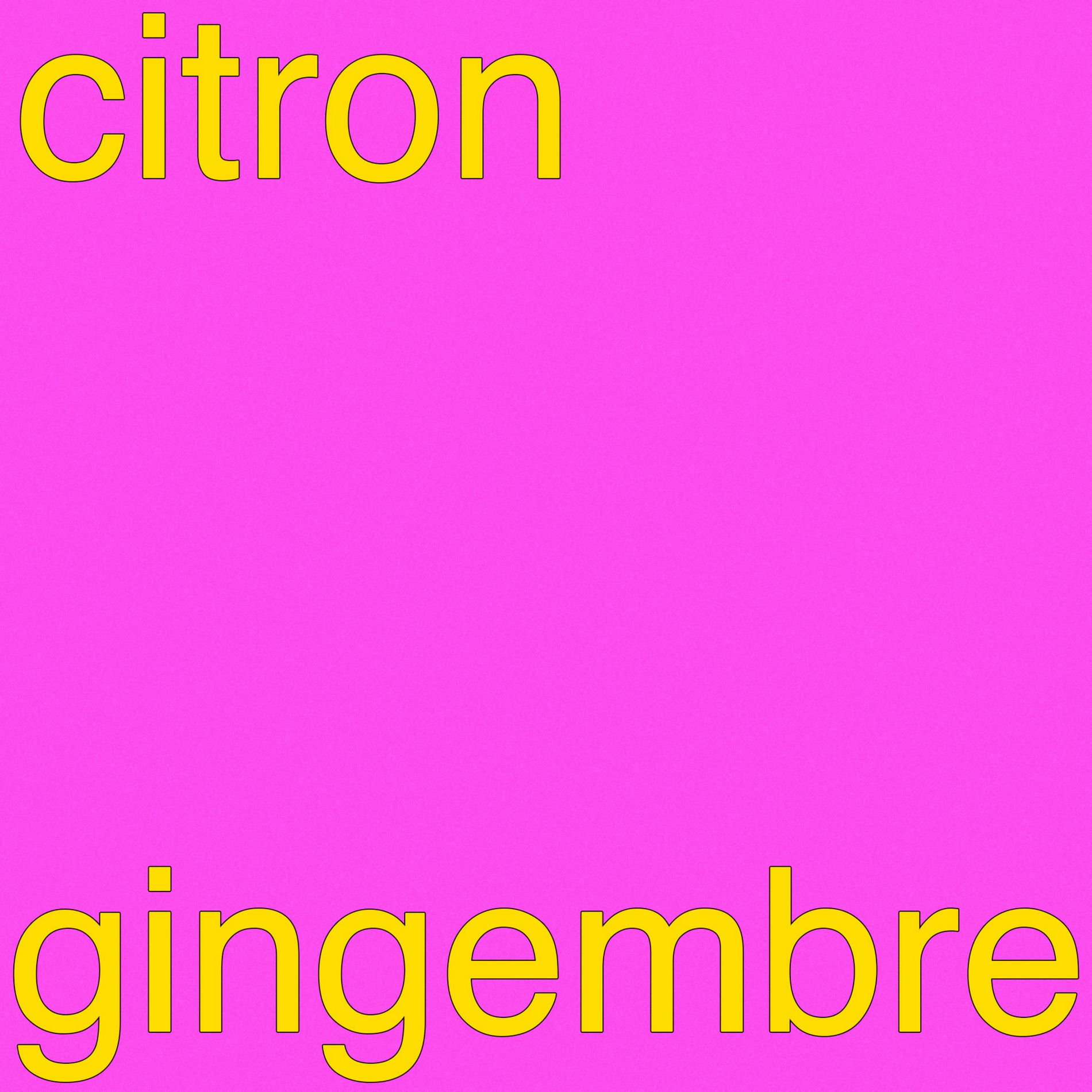 Show cover of Citron Gingembre