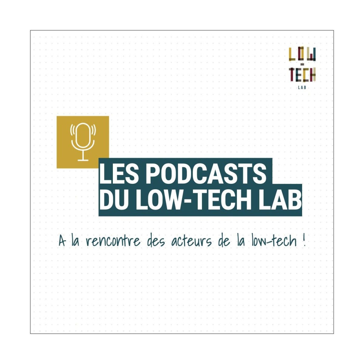 Show cover of Les Podcasts du Low-tech Lab