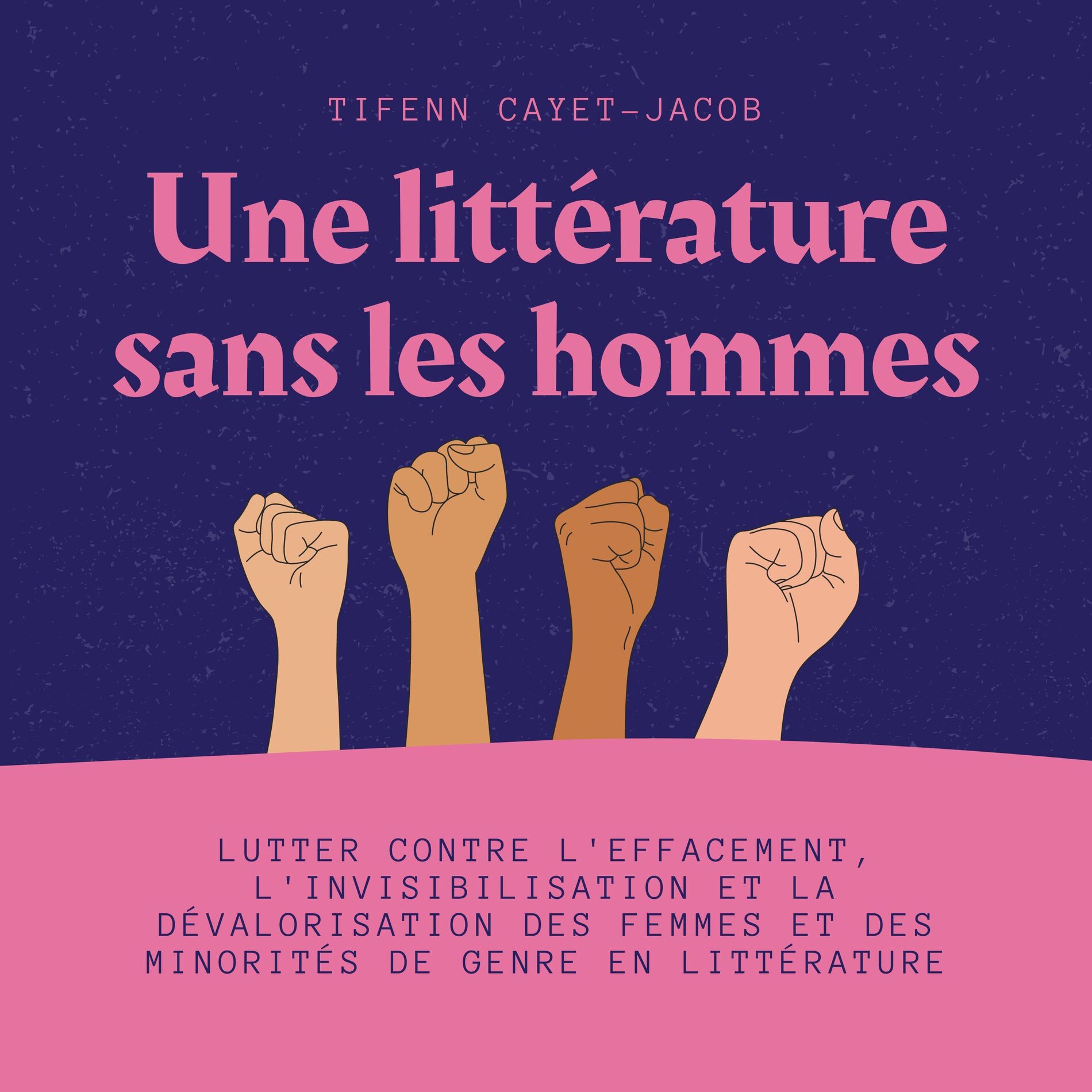 Show cover of Une littérature sans les hommes
