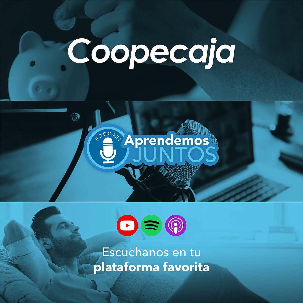 Show cover of Podcast: Aprendemos Juntos de Coopecaja