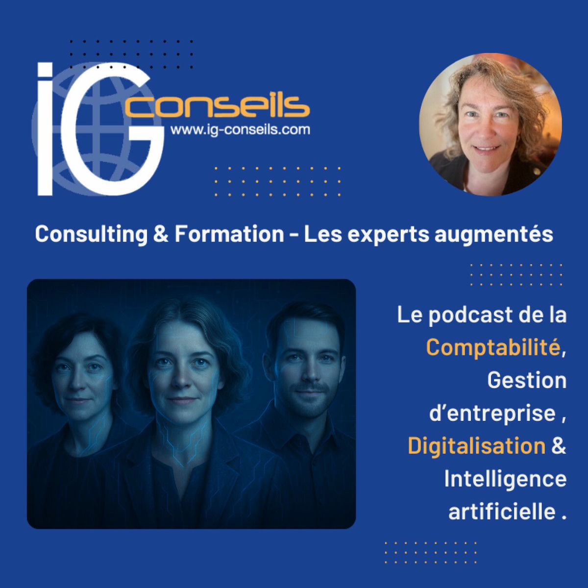 Show cover of IG CONSEILS – Experts Augmentés en Comptabilité, IA et Digitalisation