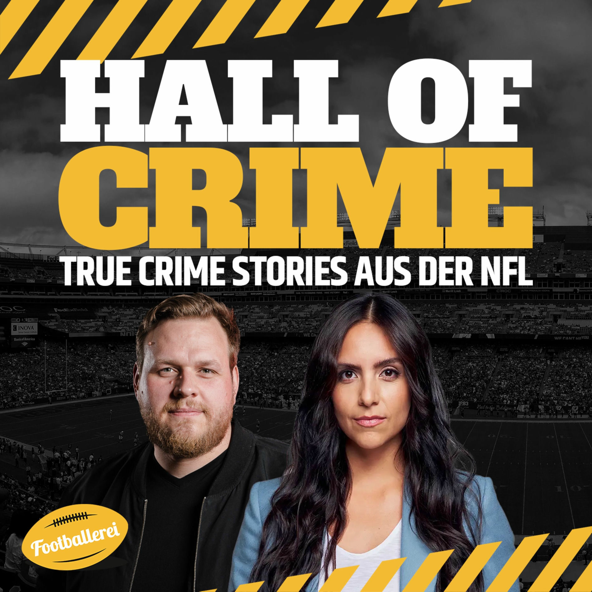 Show cover of Hall of Crime – True Crime Stories aus der NFL