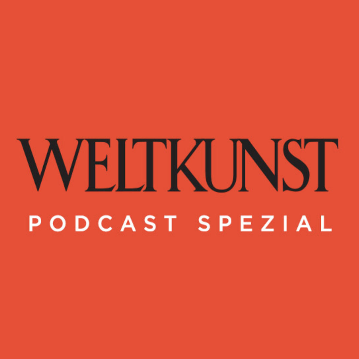 Show cover of WELTKUNST Podcast Spezial