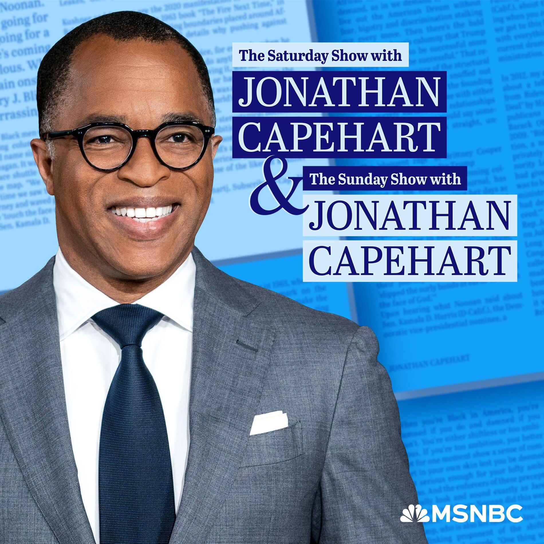 Show cover of Saturdays & Sundays with Jonathan Capehart