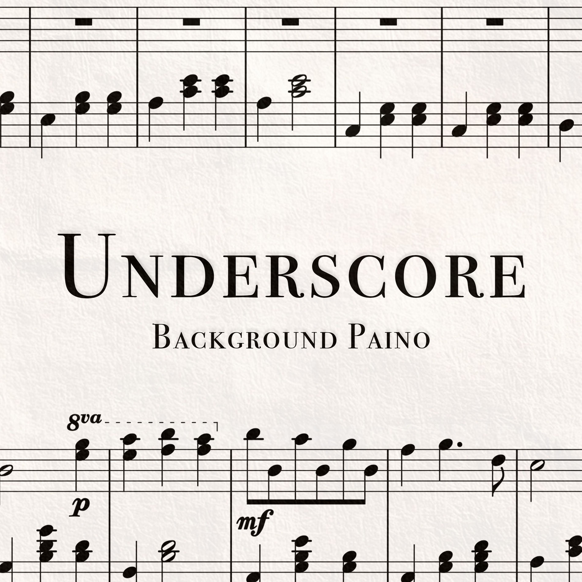 Show cover of Underscore Background Piano