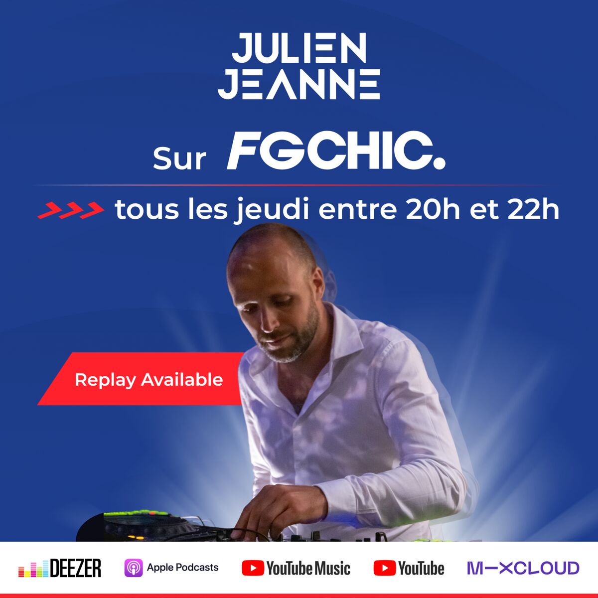Show cover of Julien Jeanne - Radio FG - FG CHIC