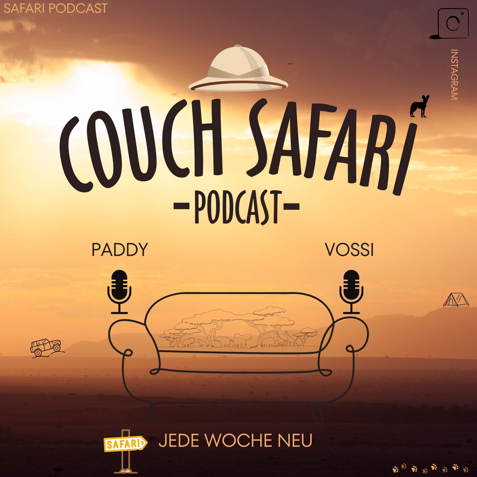 Show cover of Couch Safari - Abenteuer Afrika
