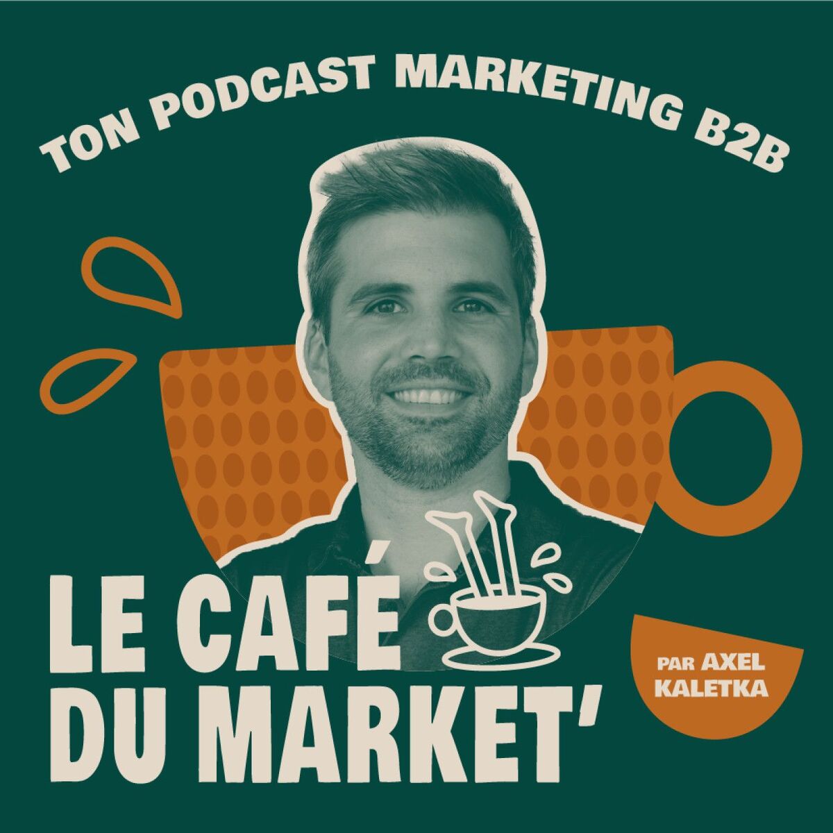 Show cover of Le café du market' ☕ ton podcast marketing B2B