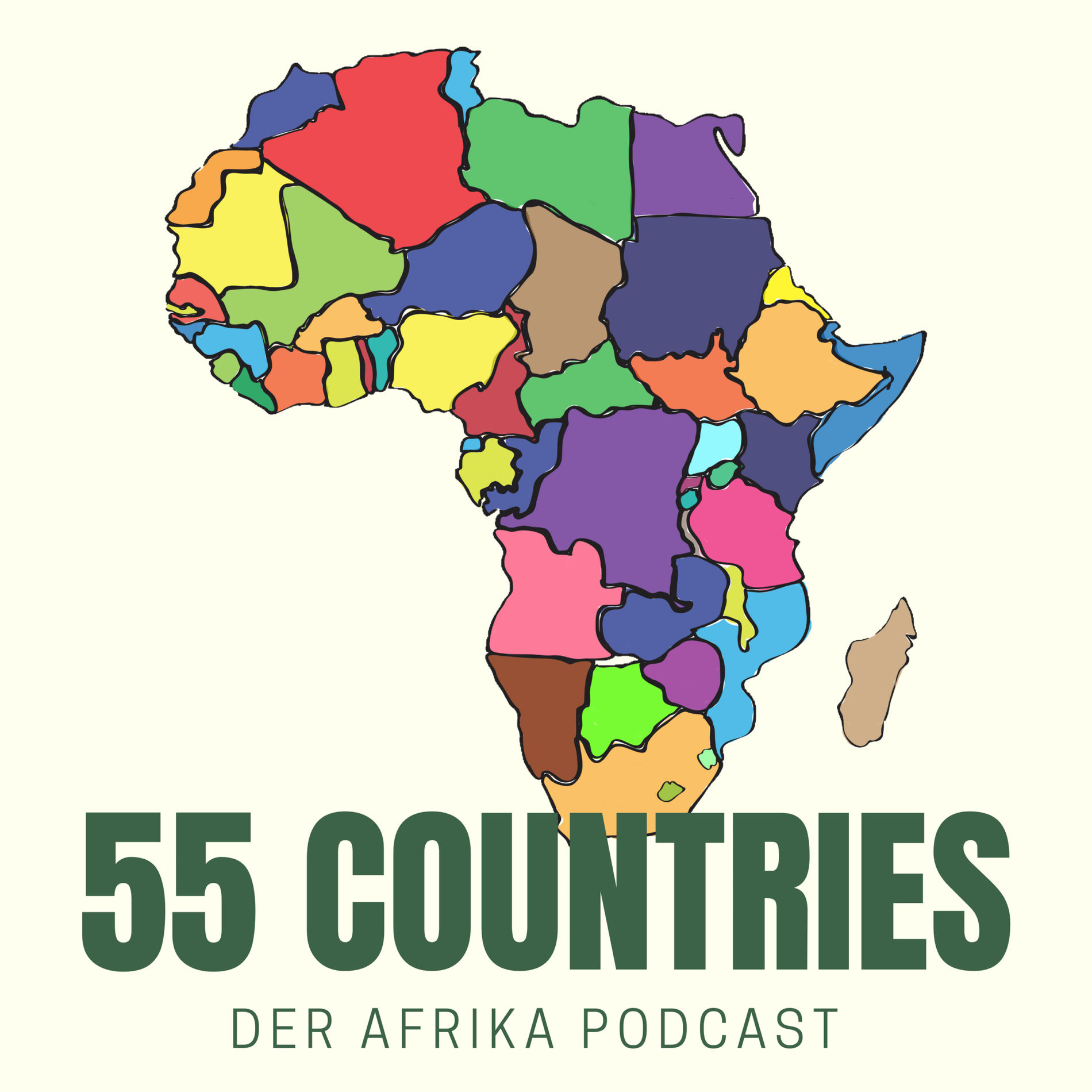 Show cover of 55 Countries - der Afrika-Podcast