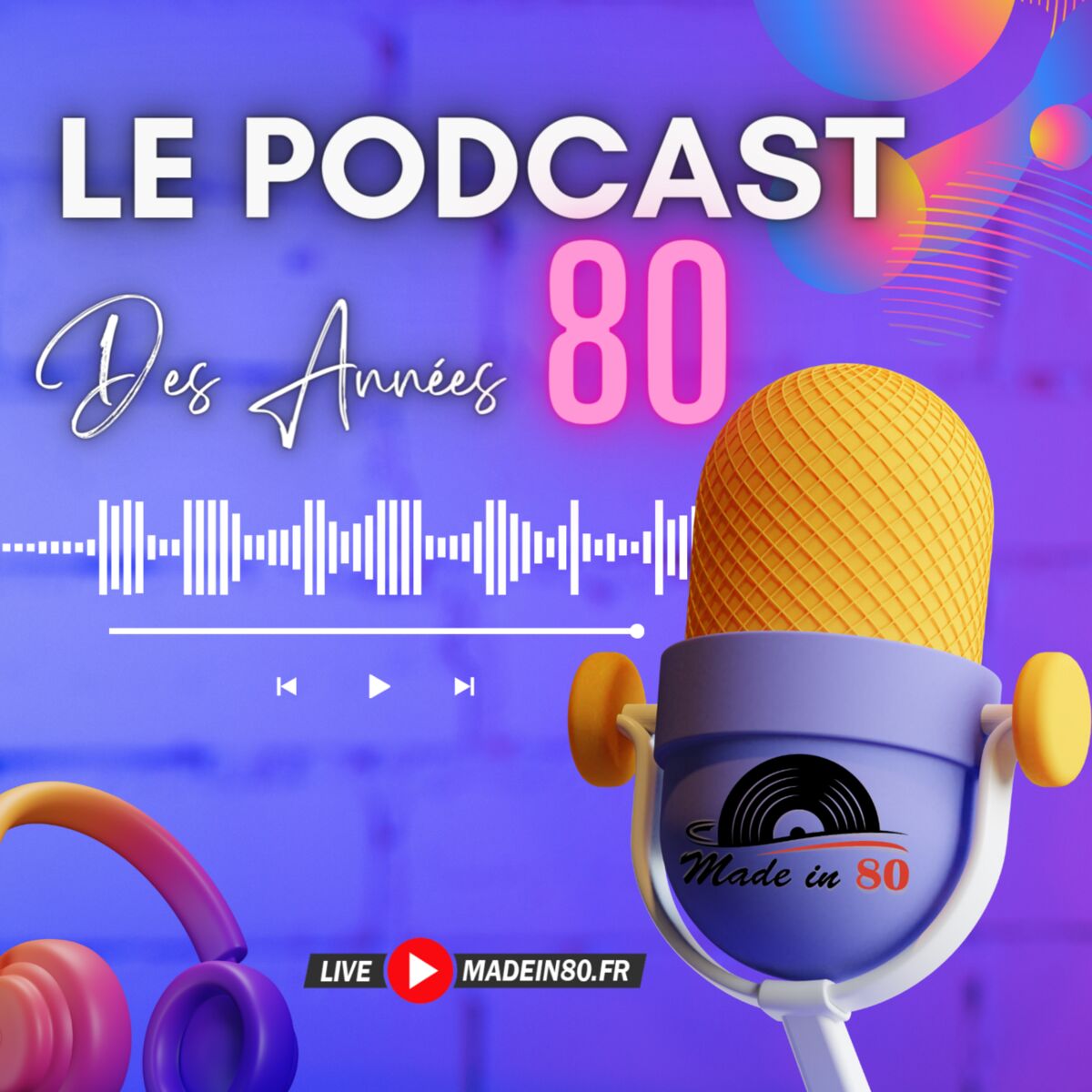 Show cover of Made in 80 : le podcast des années 80