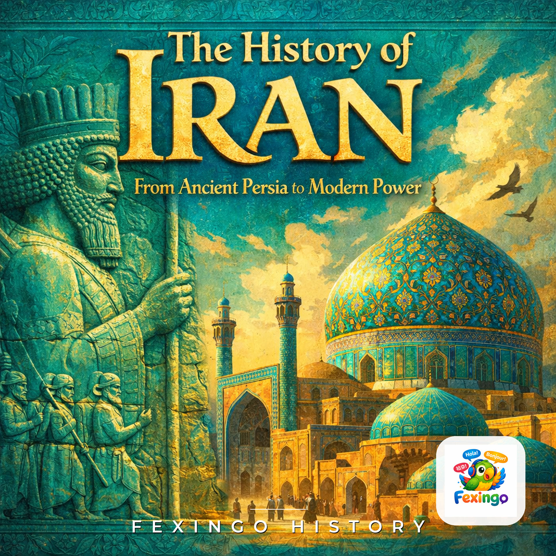 Show cover of The History of Iran: From Ancient Persia to Modern Power — Fexingo History