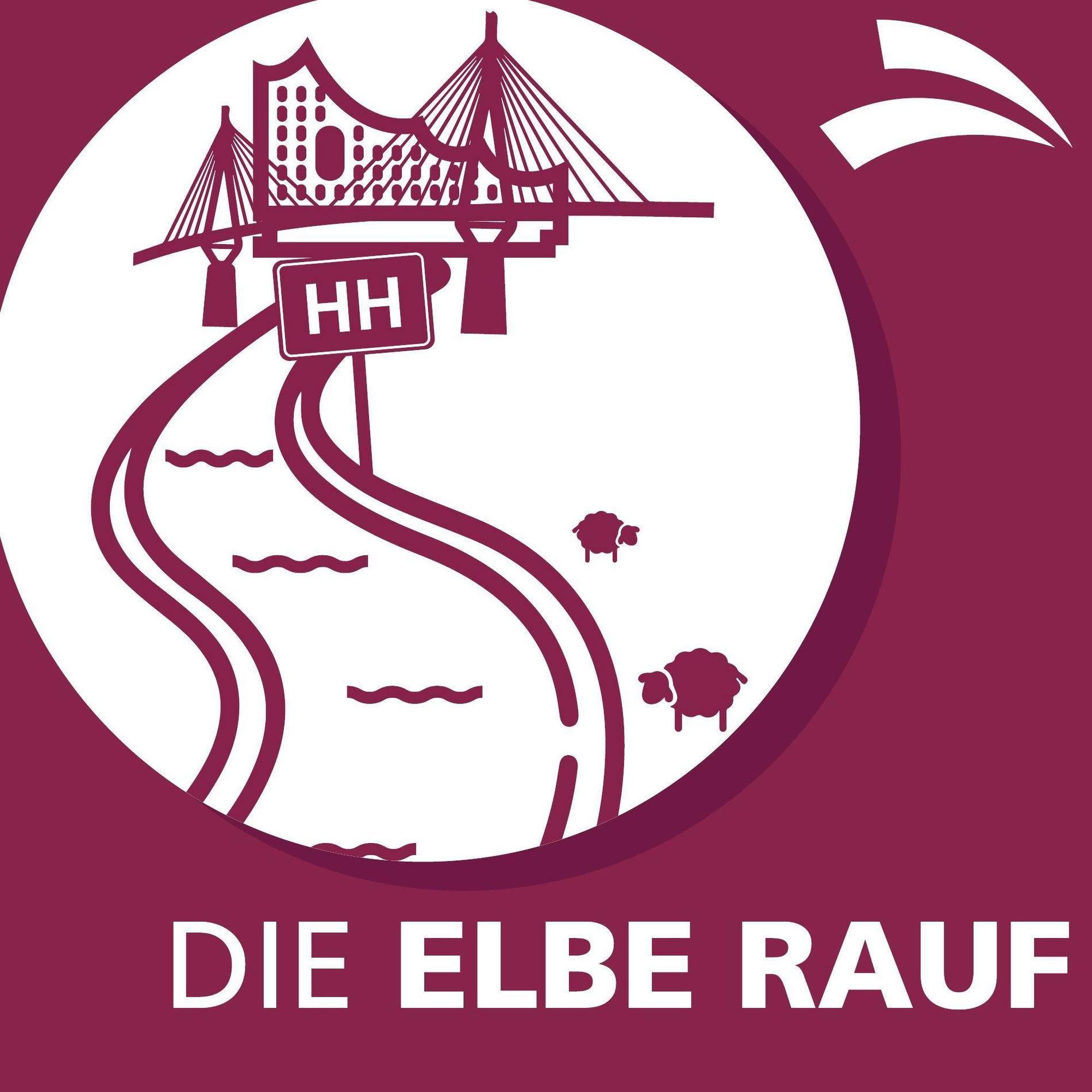 Show cover of Die Elbe rauf – Der Hamburg-Podcast