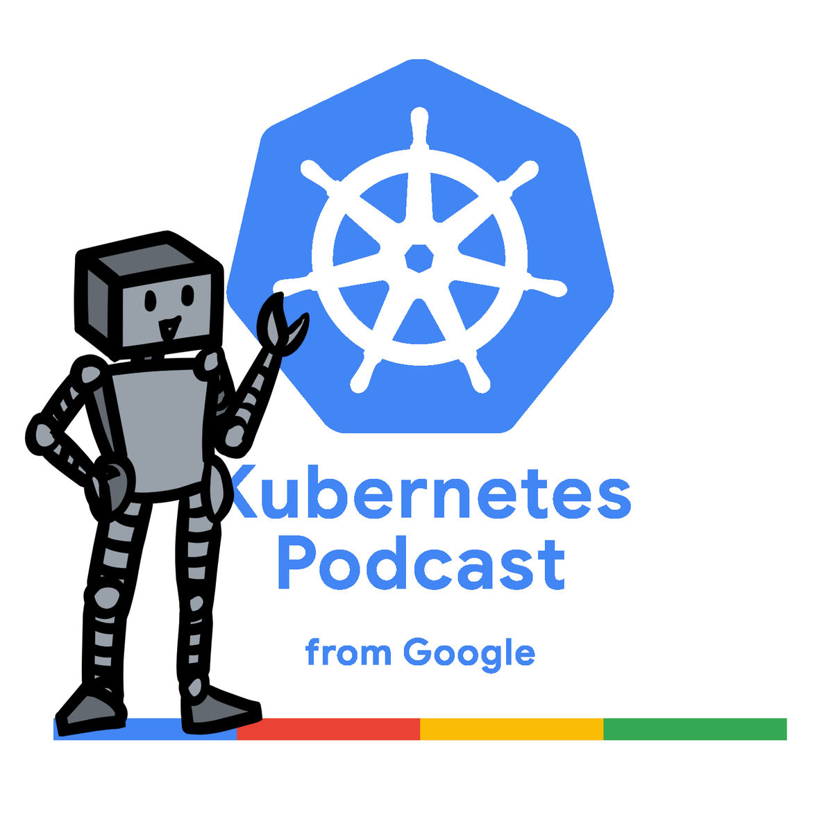 Show cover of Kubernetes Podcast from Google