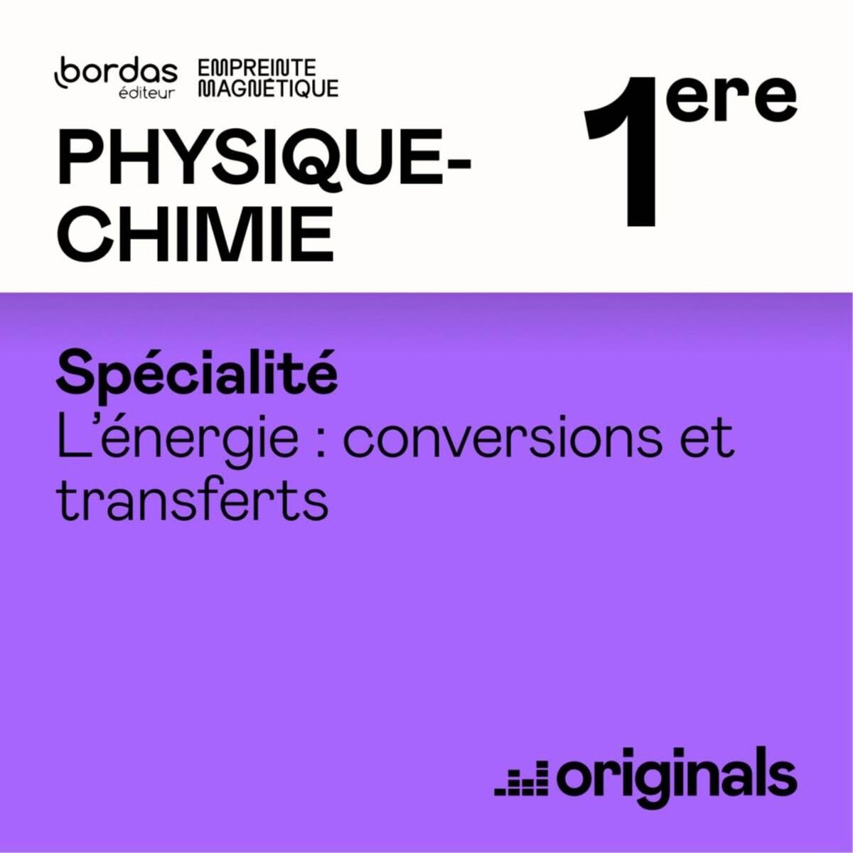 Show cover of L’énergie : conversions et transferts