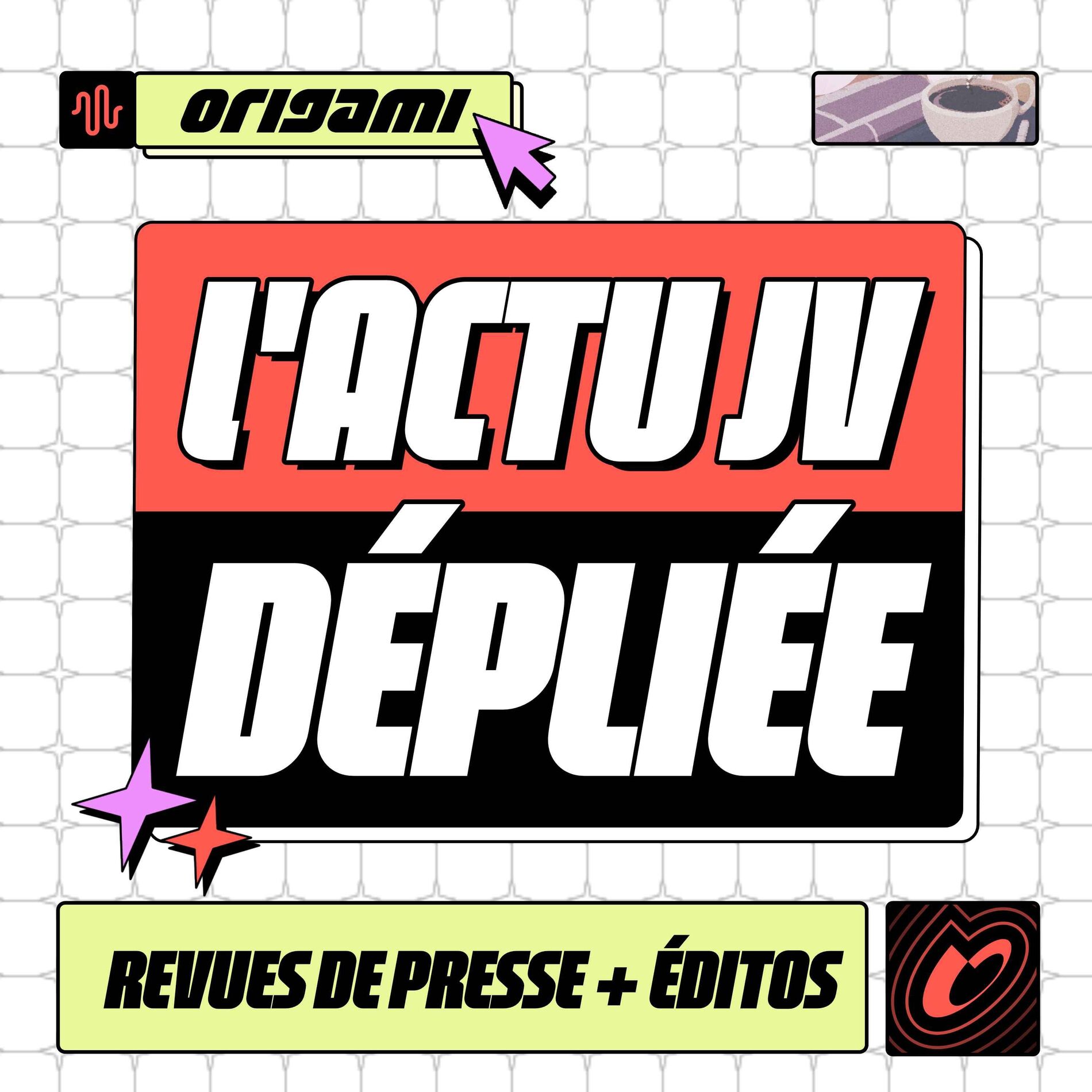 Show cover of ORIGAMI Actu : La Mardinale JV, L'Actu en Bref...