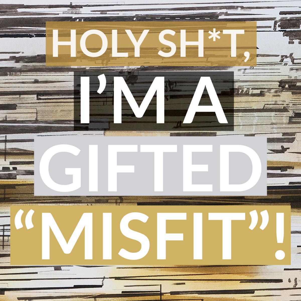 Show cover of Holy Shit I'm a Gifted Misfit Audiobook
