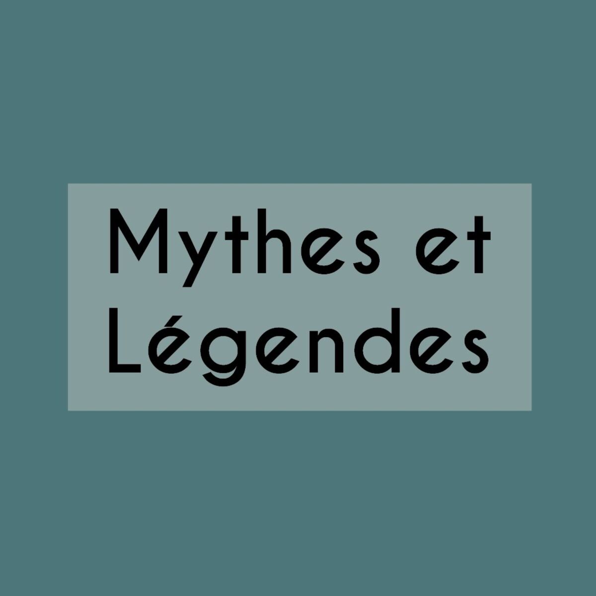 Show cover of Mythes et légendes