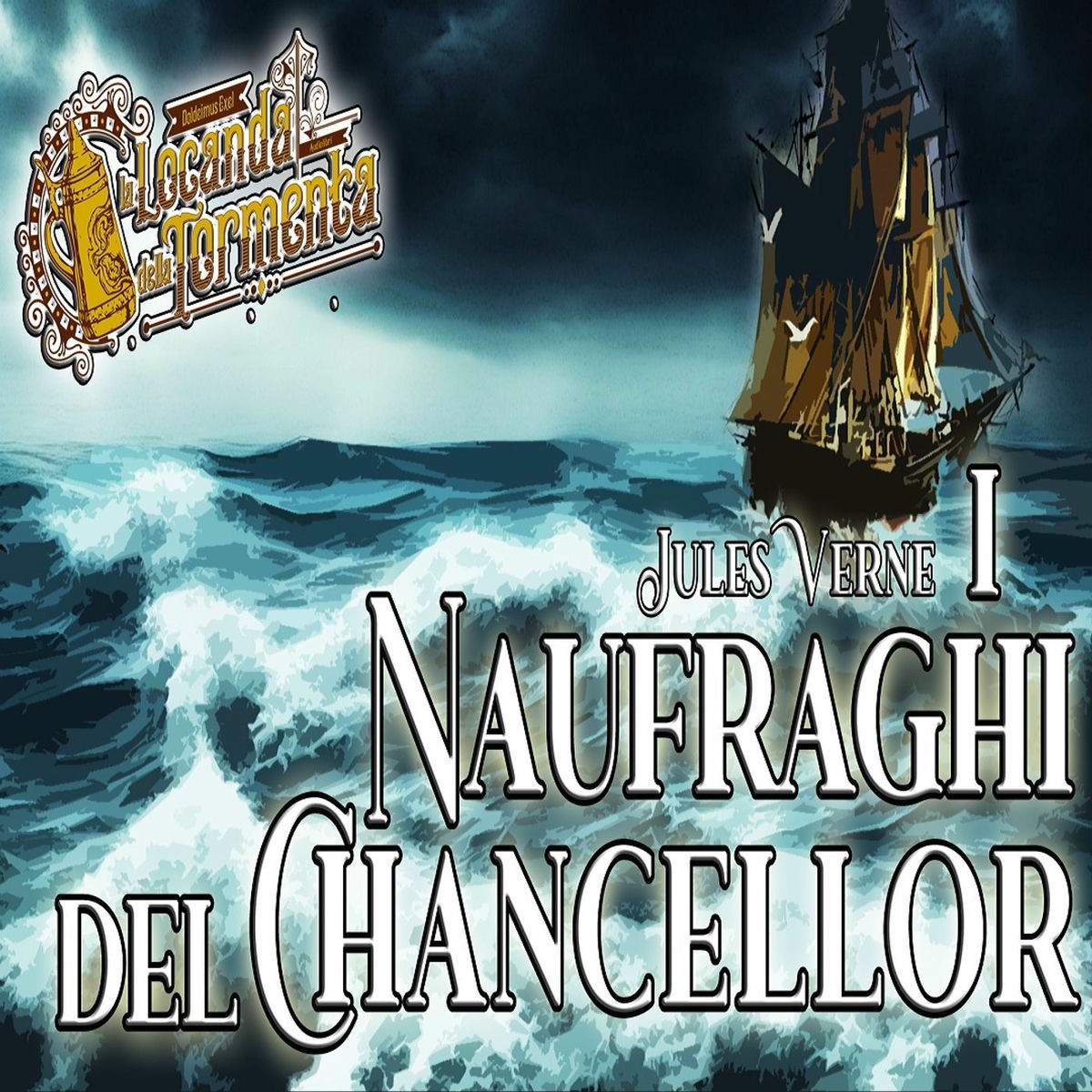 Show cover of Audiolibro I Naufraghi del Chancellor - Jules Verne