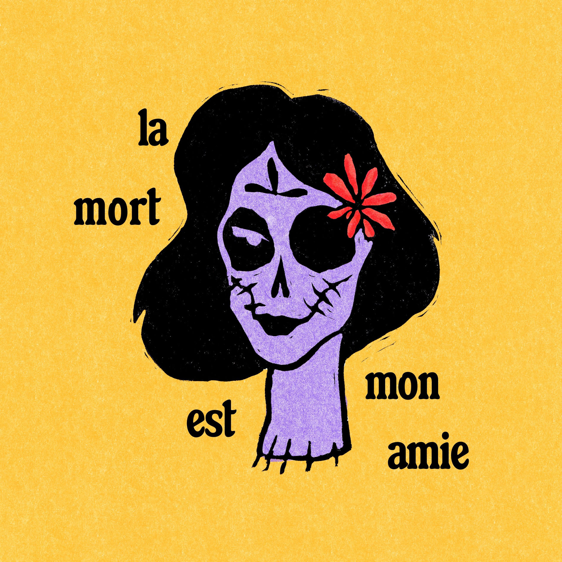 Show cover of La Mort est mon amie