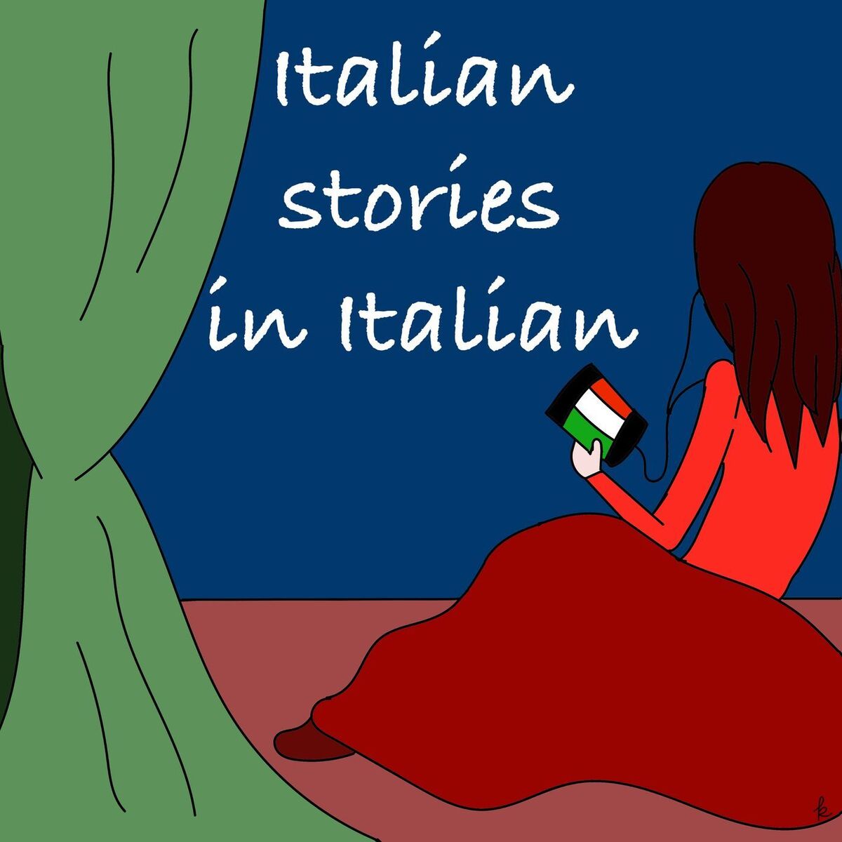 Show cover of Italian Stories In Italian