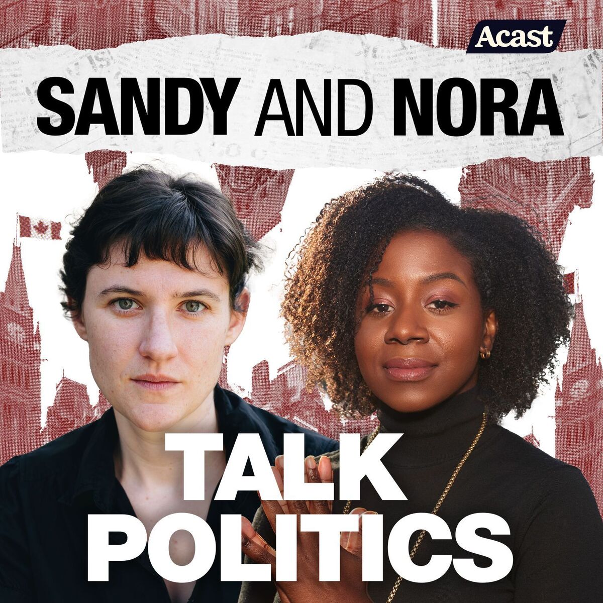 Show cover of Sandy and Nora talk politics