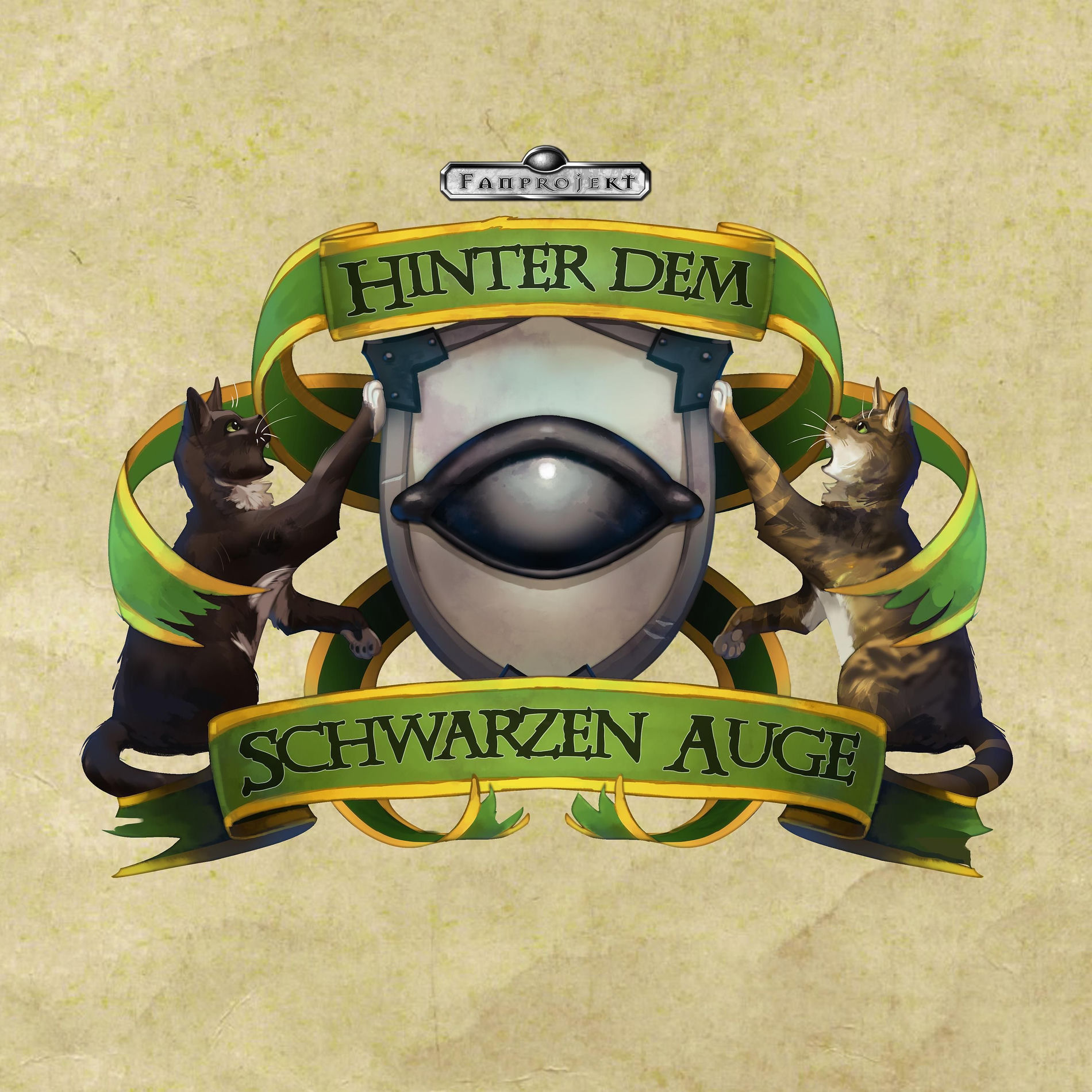 Show cover of Hinter dem Schwarzen Auge ...das DSA-Fanprojekt
