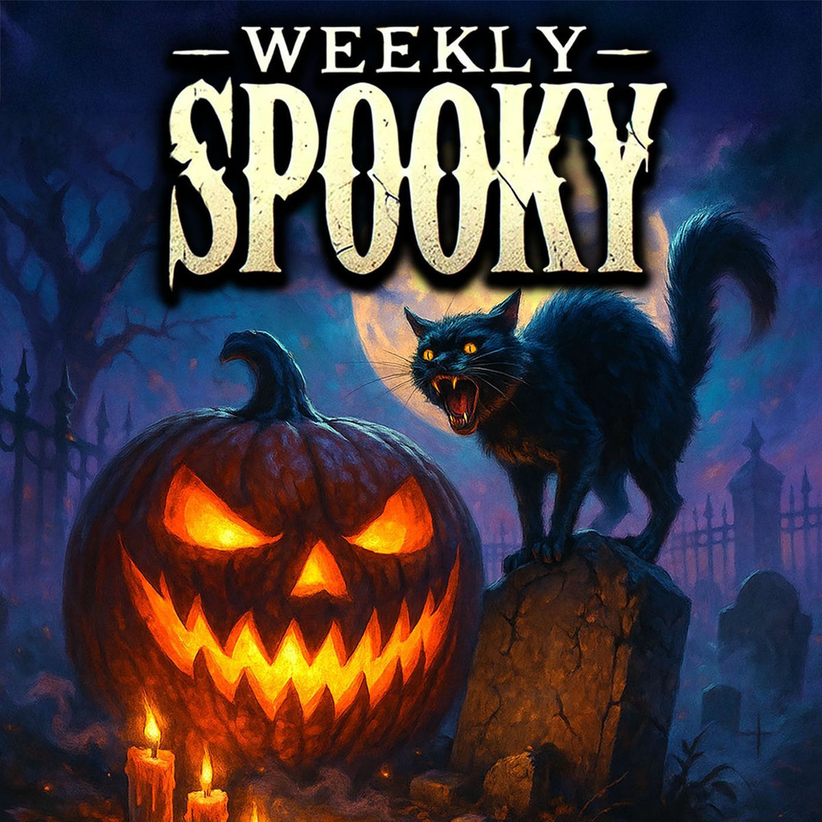 Show cover of Weekly Spooky: Scary Halloween Stories | Terrifying Tales to Creep Your Night