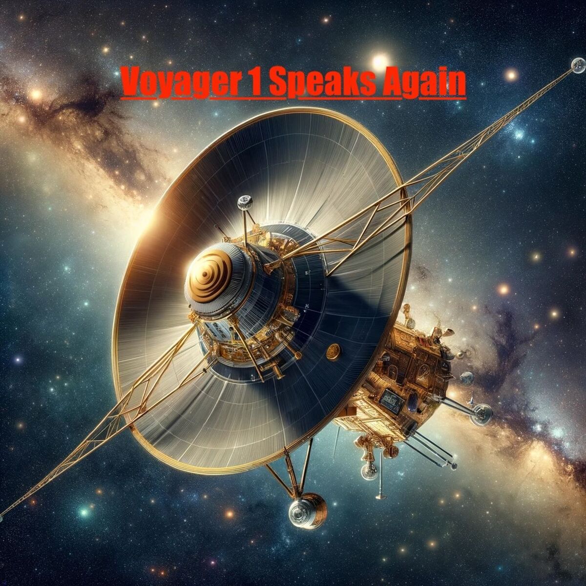 Show cover of Voyager 1 Speaks Again