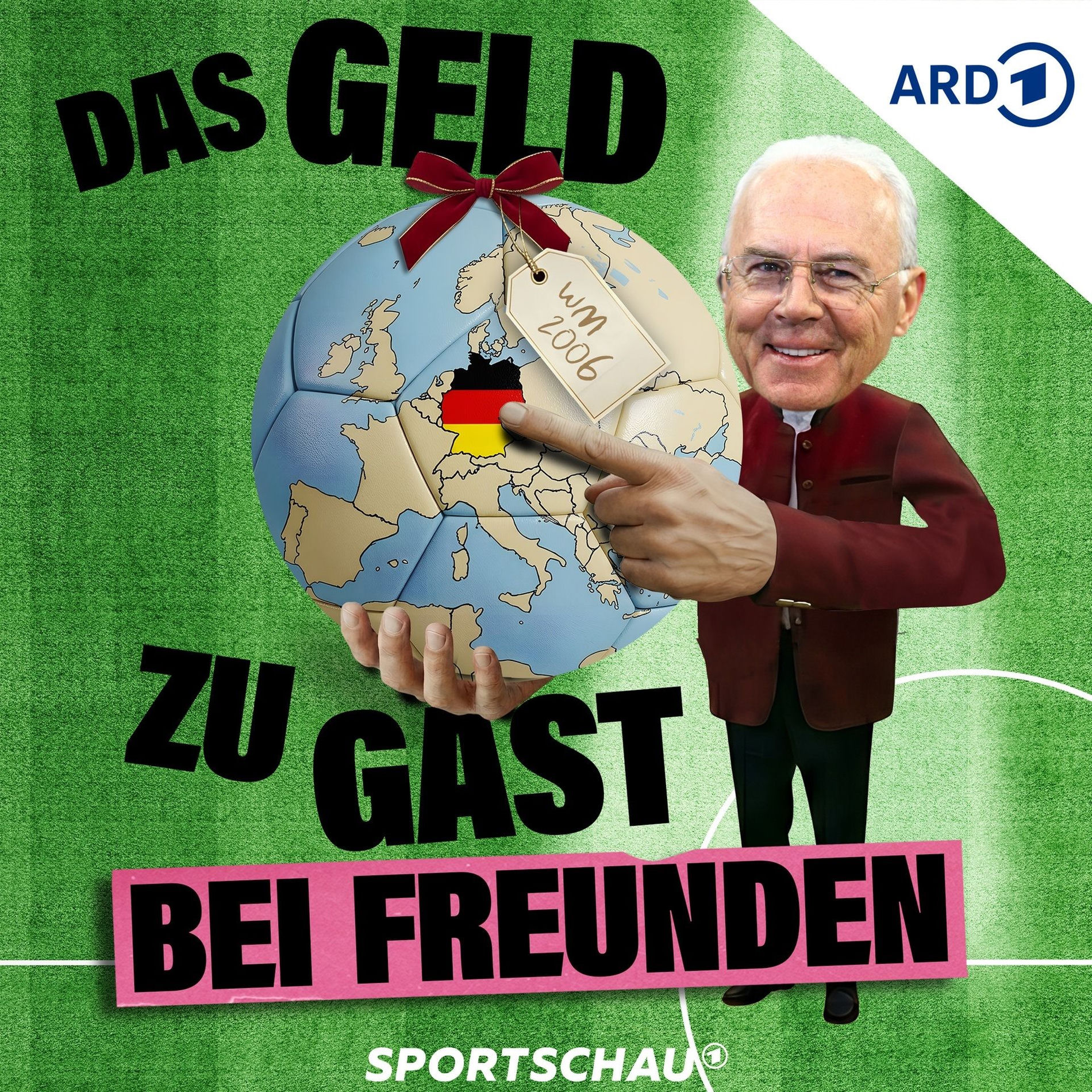 Show cover of Das Geld zu Gast bei Freunden – Die wirklich wahre Geschichte, wie Deutschland WM-Gastgeber 2006 wurde