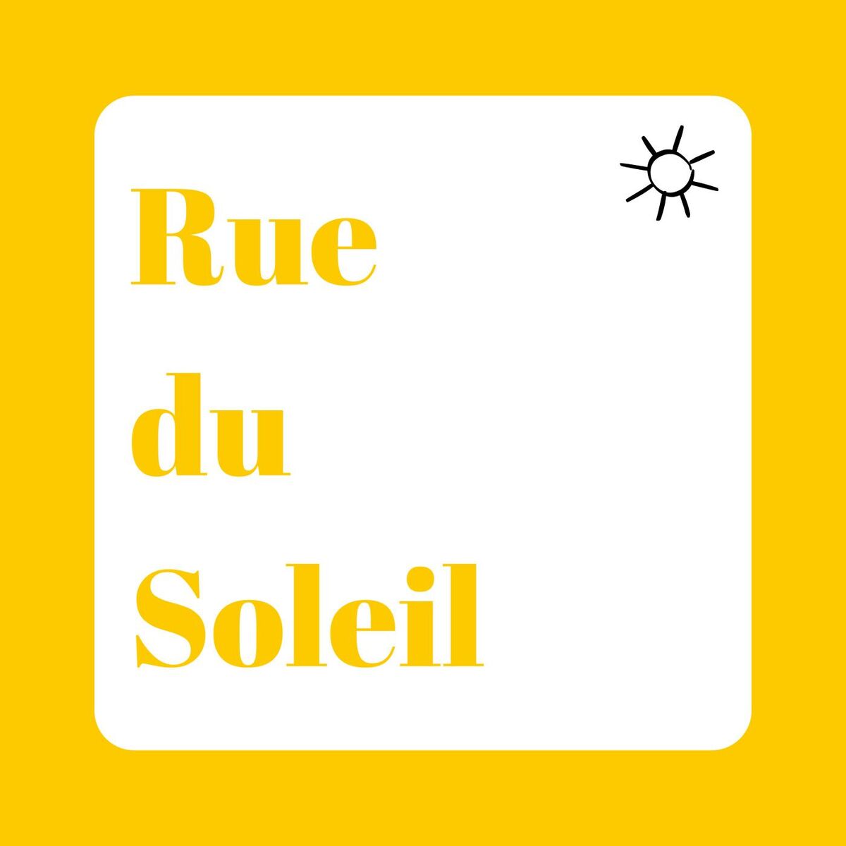 Show cover of Rue du Soleil